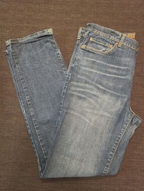 Urban Pipeline Men’s Max Flex Taper Denim Jeans, Size 34x32, Lighter Wash